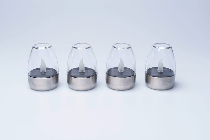 Solarlantaarns, set van 4 