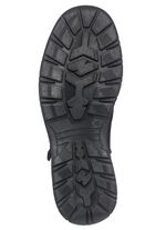 Weerbestendige enkellaarzen met twee ritssluitingen ZWART