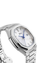 Quartz herenhorloge van roestvrij staal 