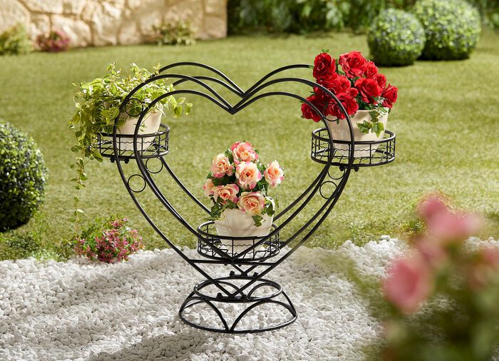 Bloemenstandaard hart 