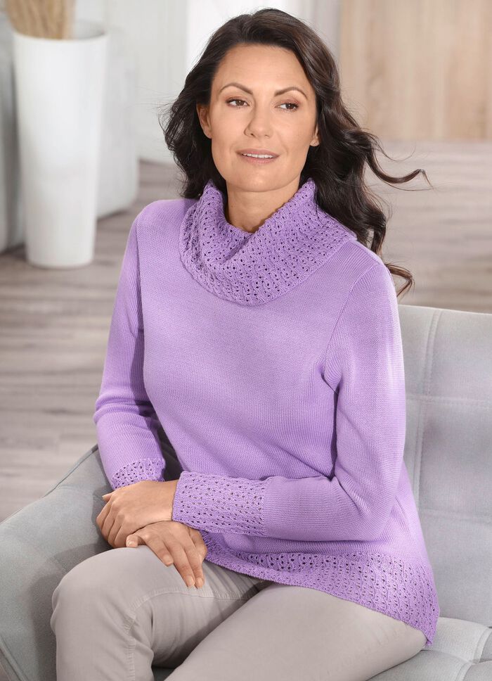 Trui met scheerwol SERING