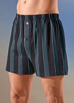 Pak van vier boxershorts met streepjesmotief 
