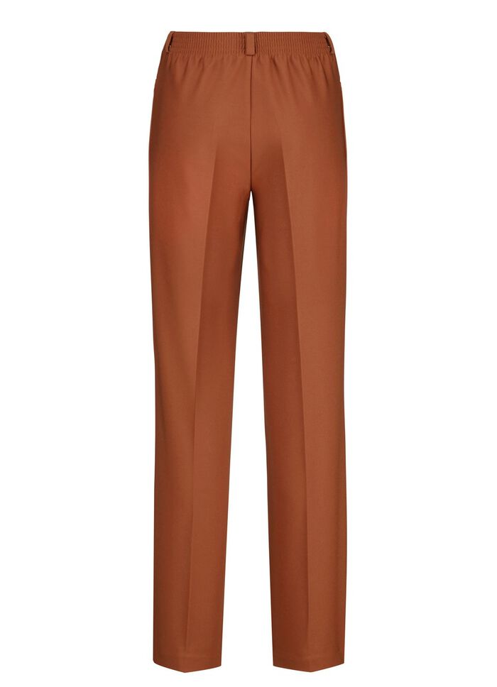 Elegante broek met een opvallende decoratieve hanger 