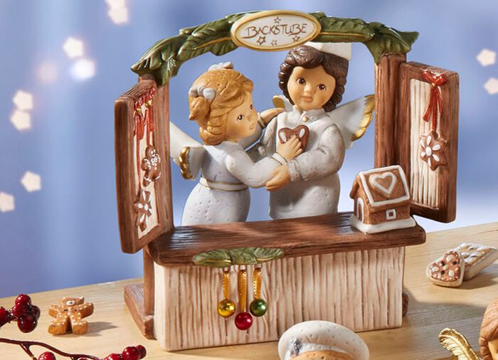 Peperkoekbakkerssc&egrave;ne uit de Nina & Marco-serie 