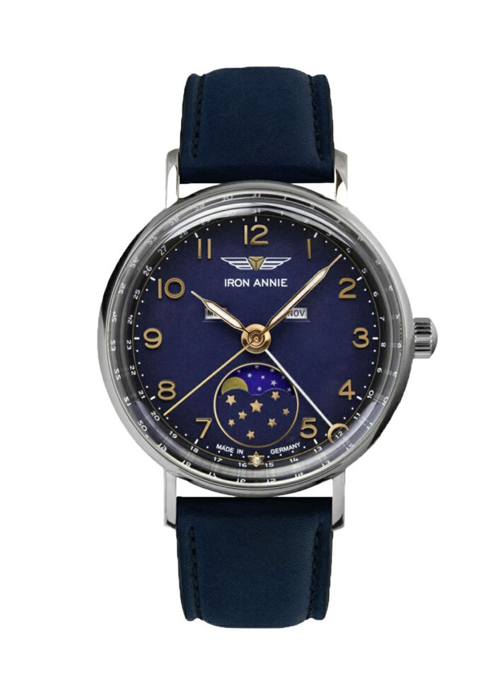 IRON ANNIE Amazonas, dameshorloge met maangestalte 