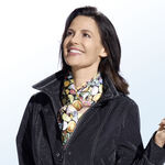 Sjaal met een kleurrijk design 