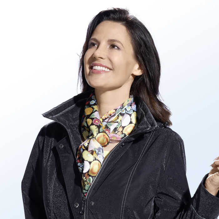 Sjaal met een kleurrijk design 