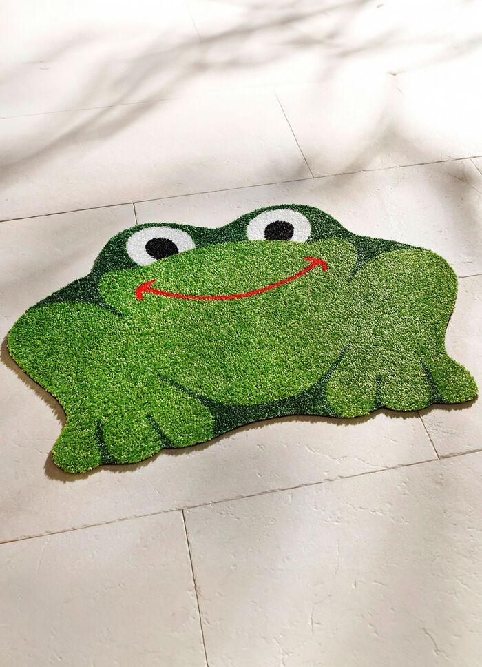 Deurmat kikker GROEN