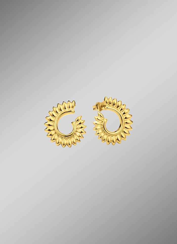 Chique gouden oorknopjes 