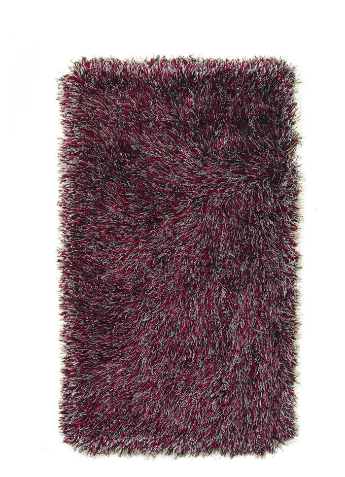 Diepe paalbruggen en tapijten AUBERGINE