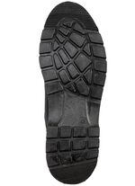 Enkellaarsjes met een gekreukelde structuur 