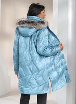 Korte jas met afneembare capuchon 