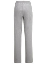Broek in een modieuze wijdte LICHTGRIJS GEM.