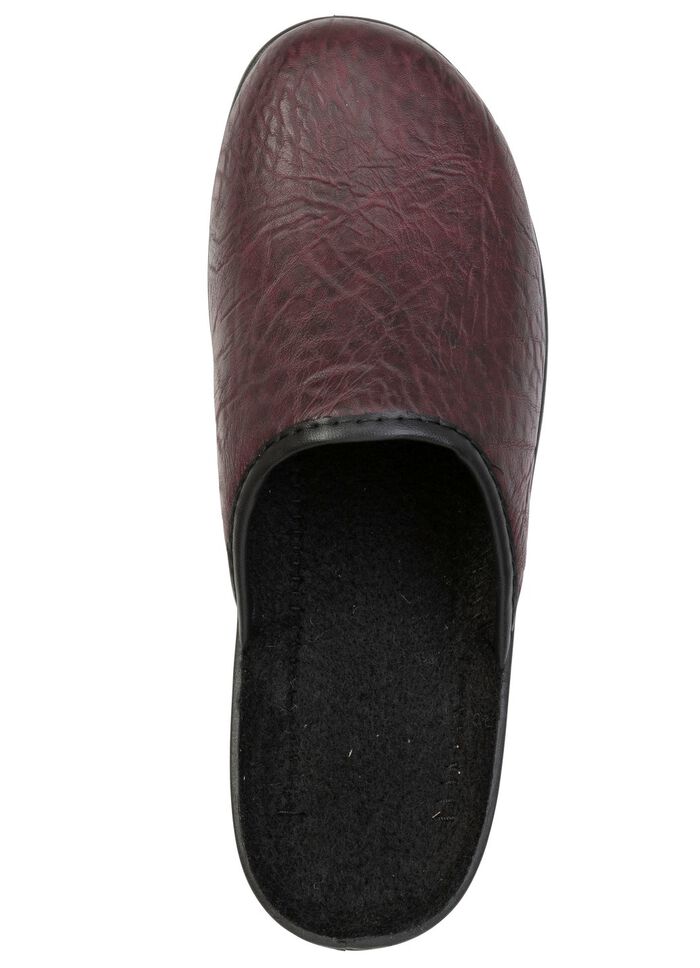 Klassieke damespantoffels, met textielvoering 