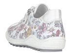 Remonte sneakers met veters ZILVER-BONT