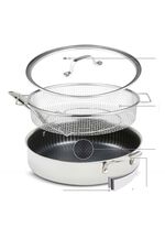 Livington Titan Pannen en kookpotten ROESTVRIJ STAAL