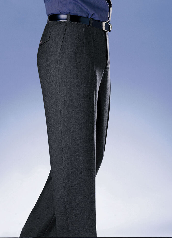 Broek "Klaus Models" in 4 kleuren ANTRACIET GEMÊLEERD