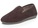Pantoffels van textiel in corduroy-look BRUIN