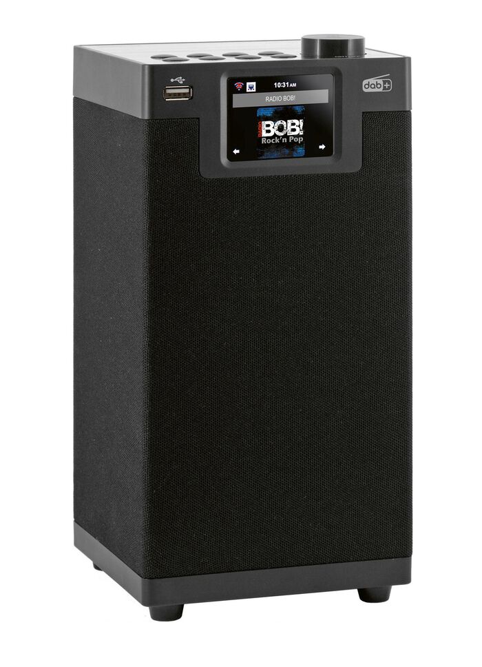 Multifunctionele radio ZWART