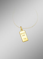 Massief gouden hanger 