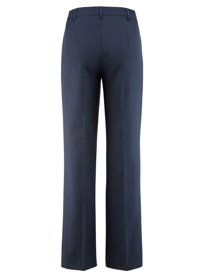 Broek met ritsen aan de zijzakken 