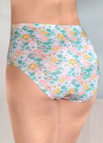 Vierpack slips met kleurrijk bloemendessin 