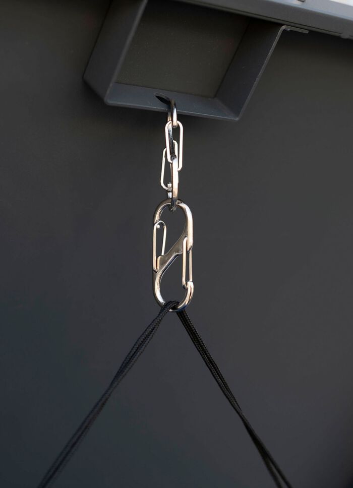 Afvalcontainerbox "Kubus", antraciet 