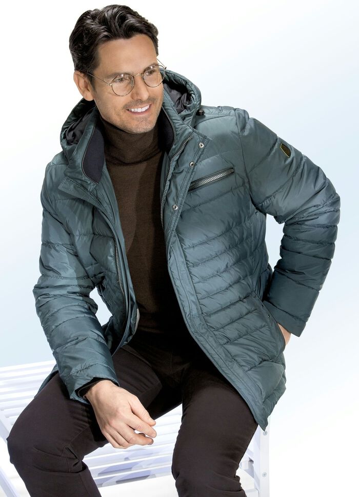 Gewatteerd kort jasje van &ldquo;Cabano&rdquo; 