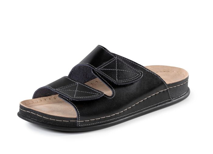 Klassieke herenmuiltjes met klittenbandsluiting 