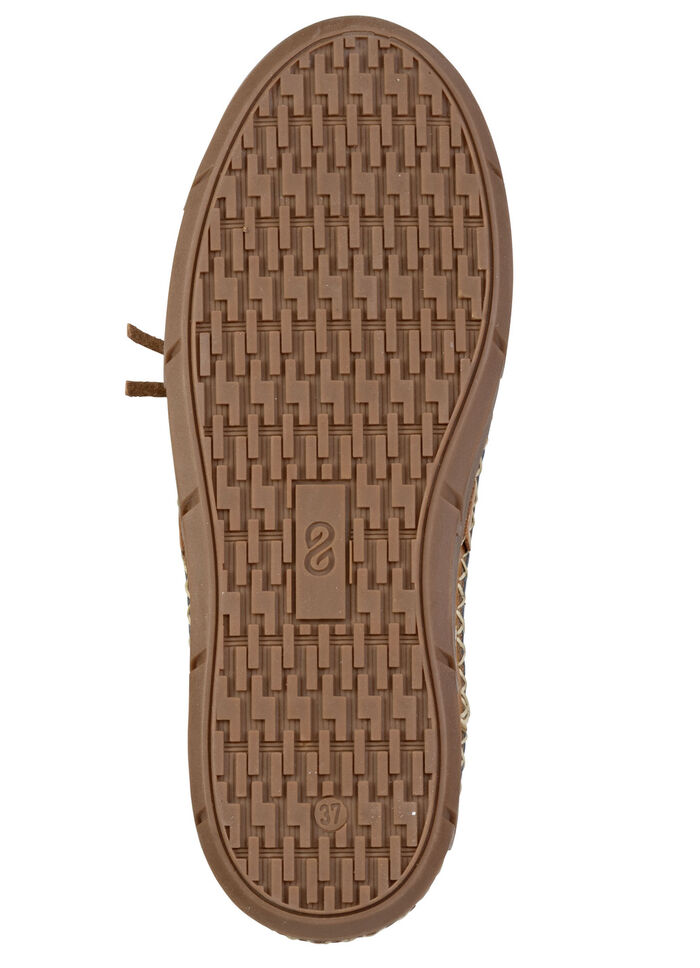 ELENA EDEN, zomerse damespantoffels, breedte H, met uitneembaar voetbed JEANS