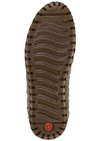 Gemini pantoffels van zacht rundnubuckleer TAUPE