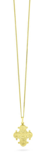 Dagmar kruishanger die aan beide kanten gedragen kan worden 