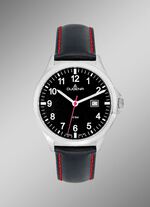 Herenhorloge met roestvrijstalen kast 