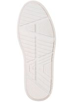 ELENA EDEN veterschoen met velours afwerking NATUURWIT