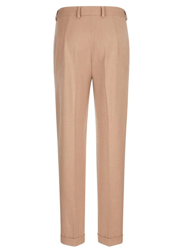 Broek met vaste manchetten 