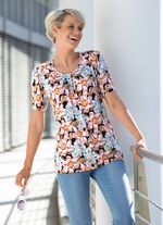 Shirt met lusjesknopen 