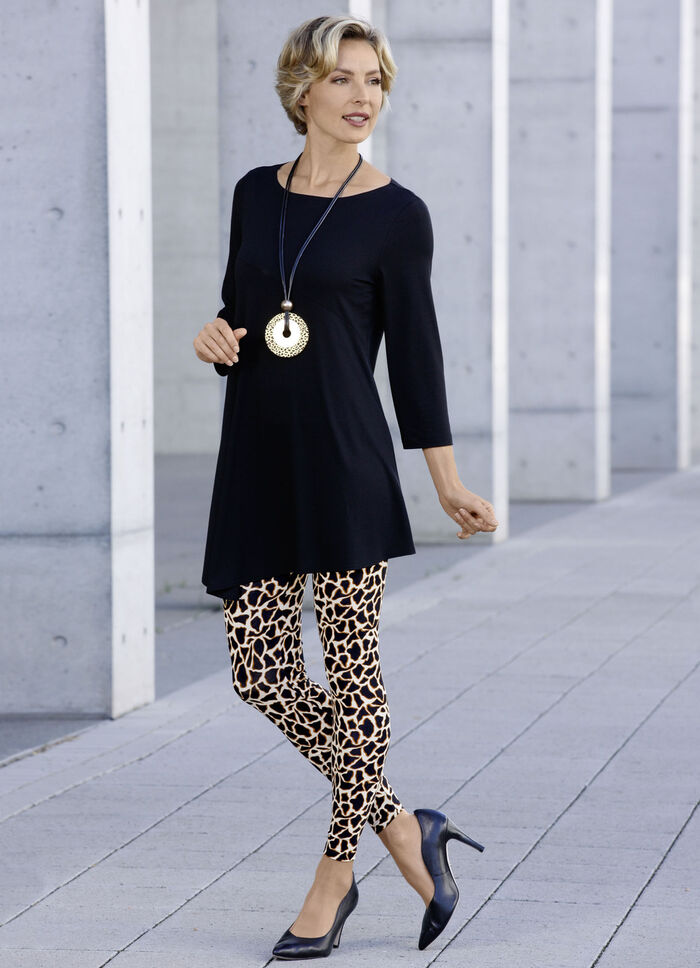 Legging in het nieuwste dierenbontdesign 