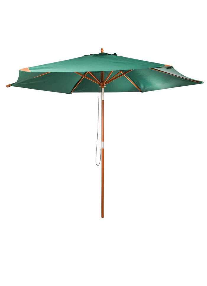 Parasol van hardhout 