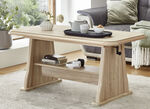 Functionele salontafel met grote opbergplank EICHE SONOMA