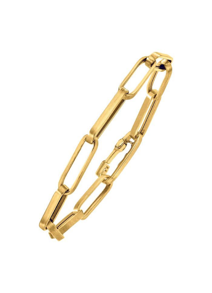 Gouden schakelarmband 