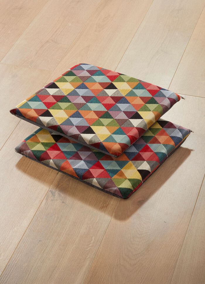 Zitkussens, set van 2, met antisliplaag 