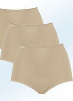 Set van drie Sloggi 24/7 slips HUIDKLEURIG