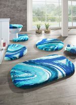 Design badmattenset van kunstenaar professor Luigi Colani 