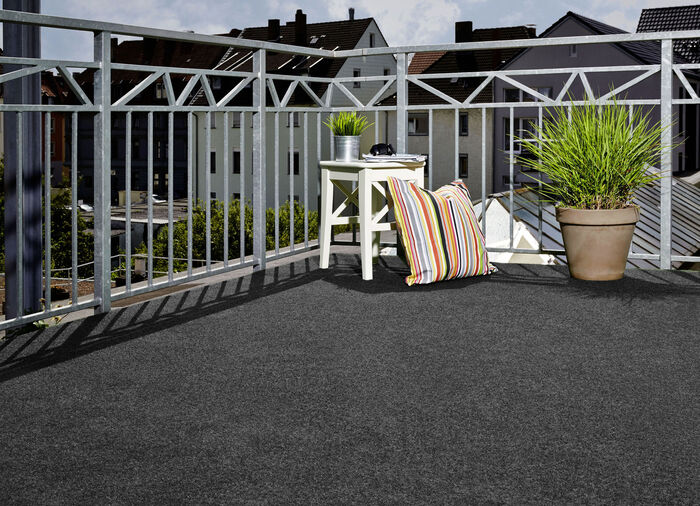 Robuust kunstgrastapijt ANTRACIET