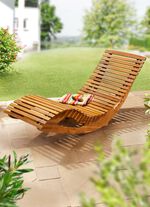 Opvouwbare schommelstoel van acaciahout 