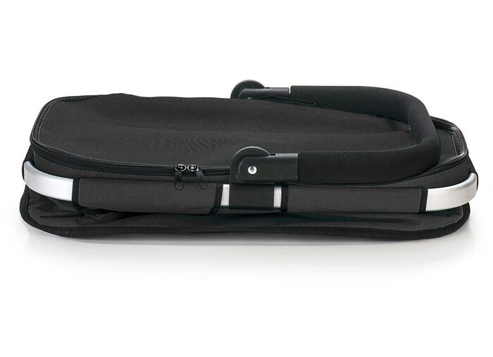 Premium-boodschappentas van aluminium, van Genius ZWART