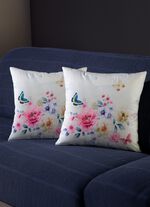 Kussenhoes fluweellook, set van 2 