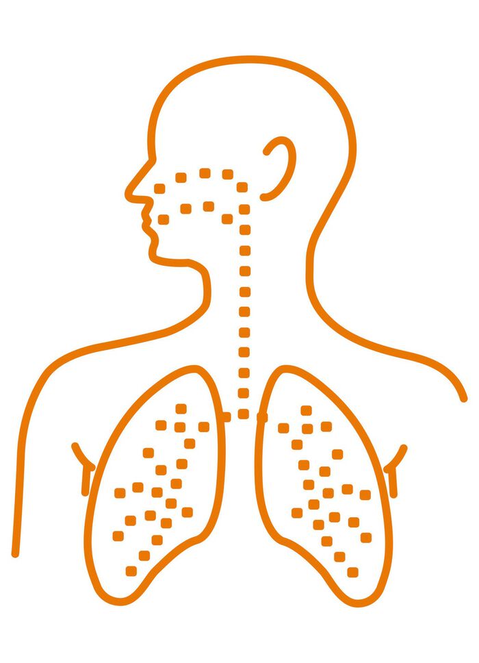 Bornchiale inhalator 