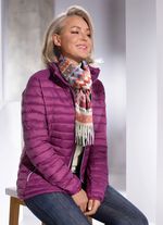 Functioneel jack met 2-weg ritssluiting VIOLET