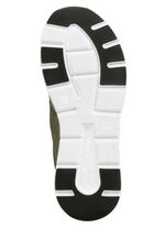 Rieker sneakers met elastische decoratieve vetersluiting OLIJFGROEN